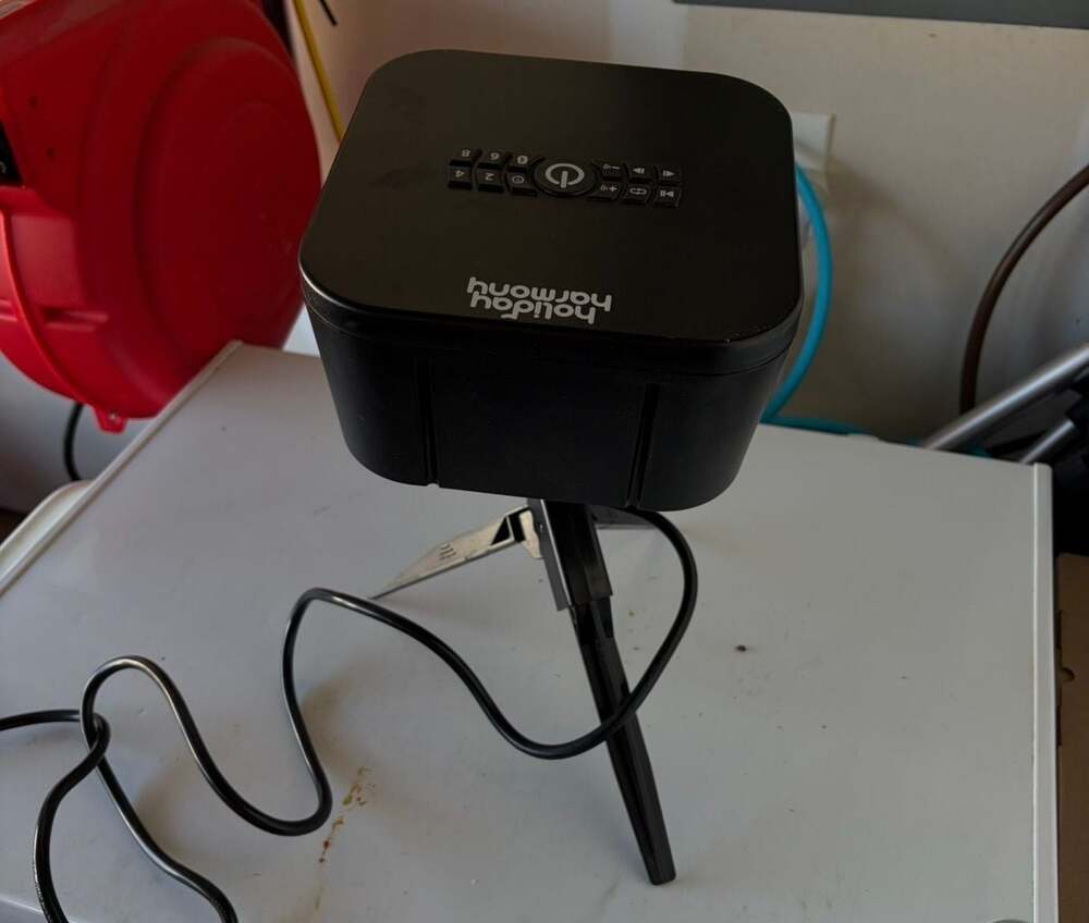 Holiday Harmony Window Projector Digital Holiday Video Decorating Kit